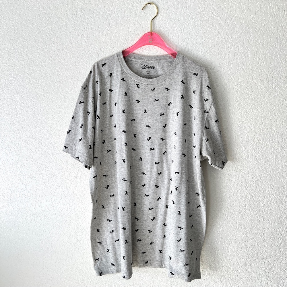 Disney Mickey Mouse Silhouette Graphic Short Sleeve Tee Size XL